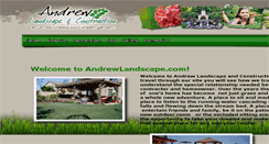 Desktop Screenshot of andrewlandscape.com