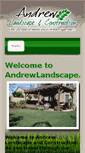 Mobile Screenshot of andrewlandscape.com